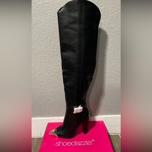 Botas arriba de las rodillas de shoedazzle